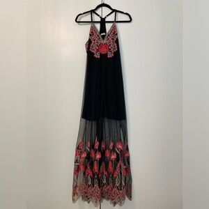 Alice & Olivia Sally Embroidery Dress Size 2